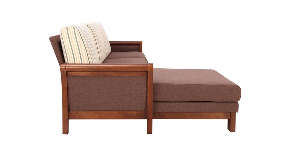 Hawaii Sectional Wooden Sofa by Urban Ladder - - 