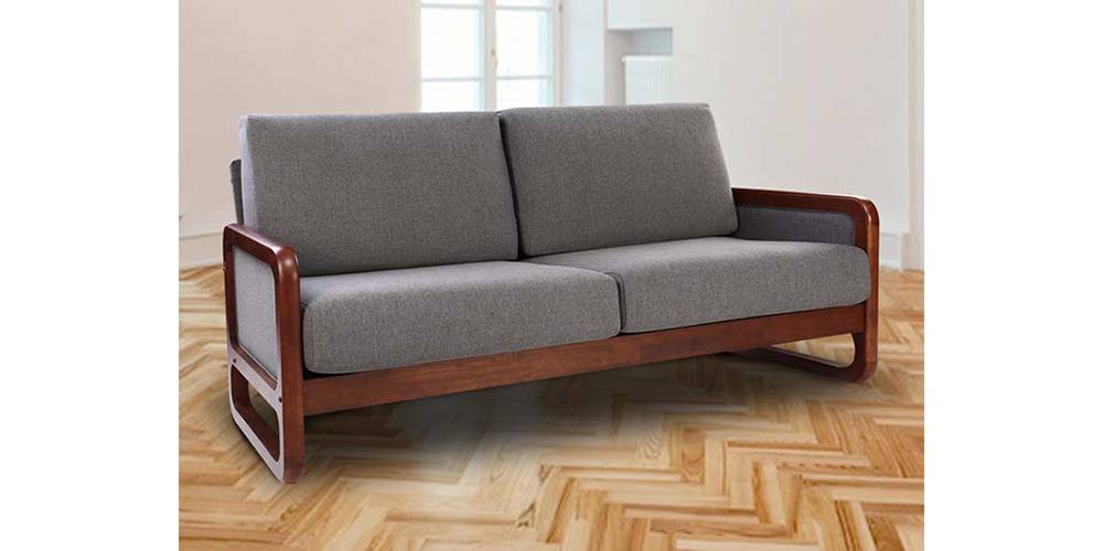 Atlanta Wooden Sofa Urban Ladder