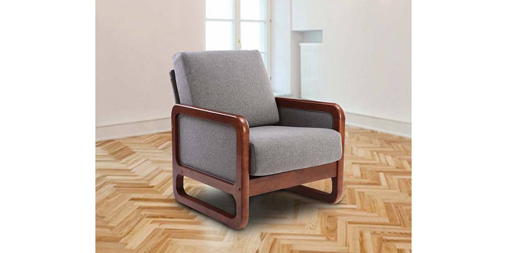 Atlanta Wooden Sofa Urban Ladder