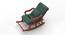 Traye Solid Wood Rocking Chair in Green Colour (Green) by Urban Ladder - - 