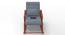 Alvar Solid Wood Rocking Chair in Grey Colour (Grey) by Urban Ladder - - 