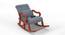 Alvar Solid Wood Rocking Chair in Grey Colour (Grey) by Urban Ladder - - 