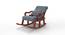 Alvar Solid Wood Rocking Chair in Grey Colour (Grey) by Urban Ladder - - 