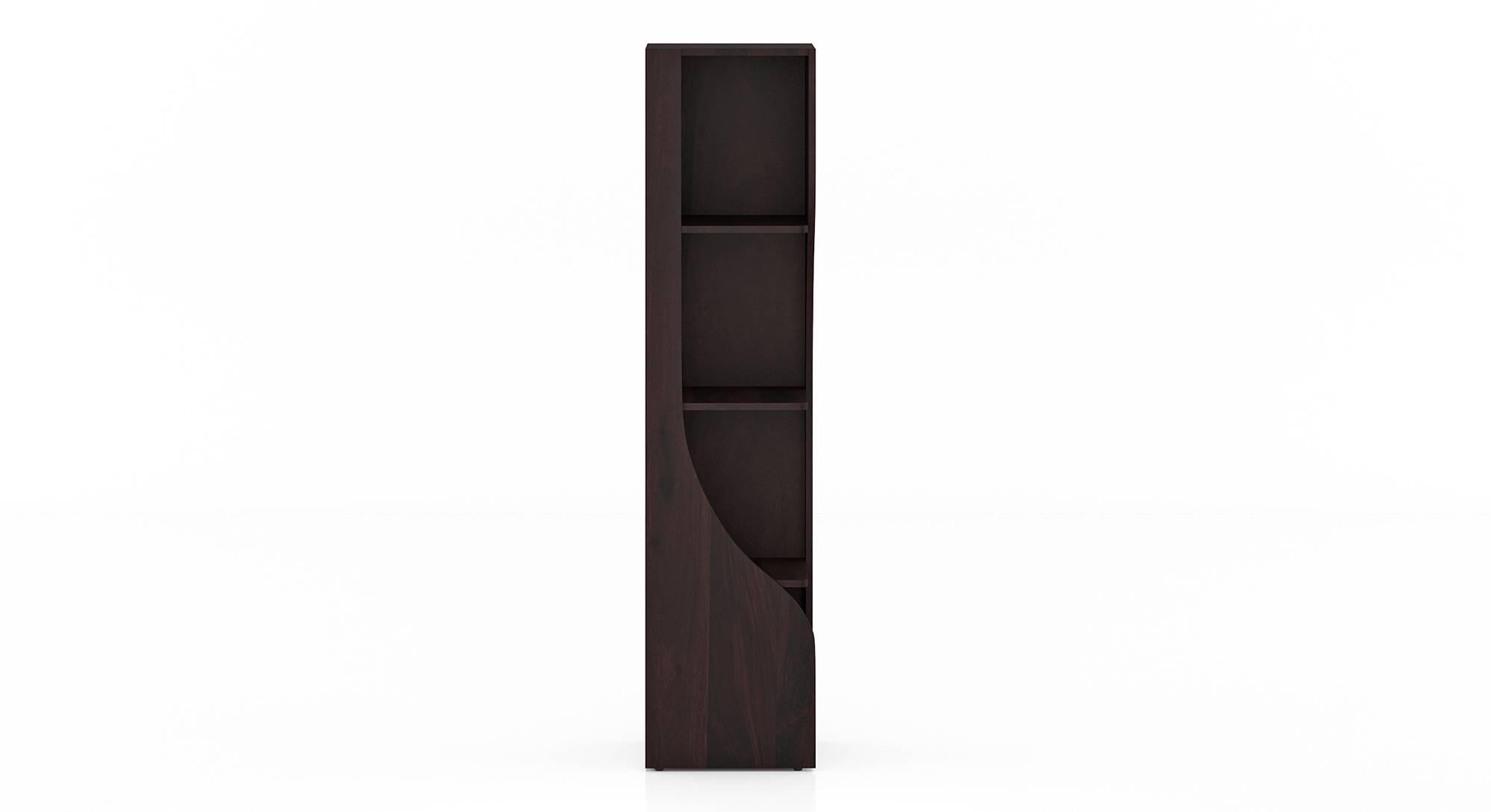 Ardel Solid Wood Bookshelf in Mango Mahogany Finish Urban Ladder