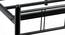 Esca Neo Metal Double Bed without Storage (Color - Black) (Black Finish, Double Bed Size) by Urban Ladder - Rear View Design 1 - 701234