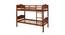 Kester Solid Wood Bunk Bed For Kids (Dark Oak) (Brown, Brown Finish) by Urban Ladder - Front View Design 1 - 701414