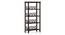 Enid Bookshelf (Finish: Mango Mahogany) (Mango Mahogany Finish) by Urban Ladder - Side View - 