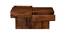 Gravel Solid Wood Coffee Table (Walnut) (Walnut Finish) by Urban Ladder - Ground View Design 1 - 701543