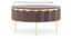 Keoni coffee table Finish Claret Mahogany (Mahogany Finish) by Urban Ladder - Cross View Design 1 - 701621