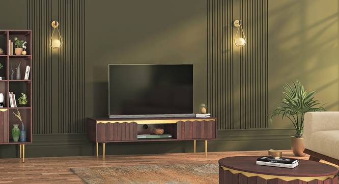 keoni tv unit (Mahogany Finish) by Urban Ladder - Full View Design 1 - 701633