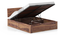 Boston Storage Bed (Solid Wood) (Teak Finish, King Bed Size, Hydraulic Storage Type) by Urban Ladder - Dimension - 702907