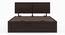 Terence Storage Bed (Solid Wood) (Mahogany Finish, Queen Bed Size, Hydraulic Storage Type) by Urban Ladder - Close View - 702945