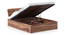 Marieta Storage Bed (Solid Wood) (Teak Finish, King Bed Size, Hydraulic Storage Type) by Urban Ladder - Dimension - 702987