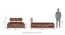 Marieta Storage Bed (Solid Wood) (Teak Finish, Queen Bed Size, Hydraulic Storage Type) by Urban Ladder - Dimension - 702996