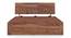 Valencia Storage Bed (Solid Wood) (Teak Finish, Queen Bed Size, Hydraulic Storage Type) by Urban Ladder - Storage Image - 703009