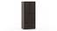 Bennis Wardrobe Finish- Dark Walnut (Dark Walnut Finish, Two Door) by Urban Ladder - Side View - 703048
