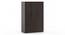 Bennis Wardrobe Finish- Dark Walnut (Dark Walnut Finish, Three Door) by Urban Ladder - Side View - 703057