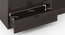 Bennis Wardrobe Finish- Dark Walnut (Dark Walnut Finish, Three Door) by Urban Ladder - Dimension - 703060