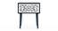 alida bed side rivera blue White (White Finish) by Urban Ladder - Close View - 