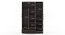 Bennis Wardrobe Finish- Dark Walnut (Dark Walnut Finish, Three Door) by Urban Ladder - Dimension - 703132