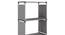 Wayne Collapsible Multi purpose Rack (Grey Finish) by Urban Ladder - Top Image - 