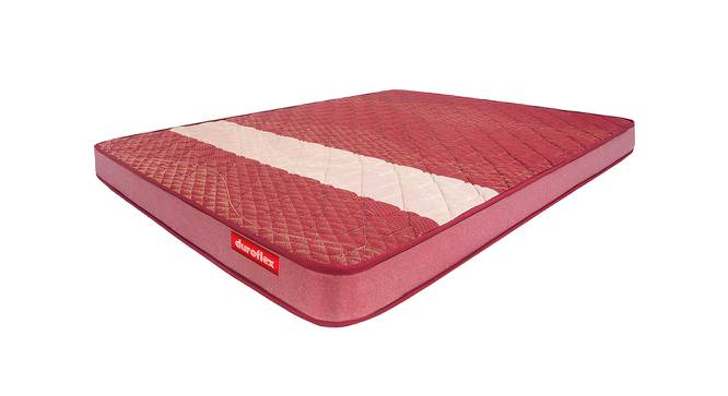 Rise - Bonnel Spring Double Size Spring Mattress (6 in Mattress Thickness (in Inches), Maroon, 72 x 48 in Mattress Size, Double) by Urban Ladder - Front View Design 1 - 706853