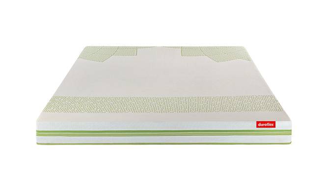 Tatva - Organic Cotton Fabric Single Size Latex Mattress (Single, 78 x 36 in (Standard) Mattress Size, 6 in Mattress Thickness (in Inches)) by Urban Ladder - Front View Design 1 - 707093