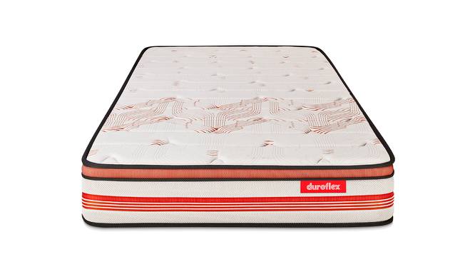 Boltt Plus 3 Zoned NRG Layer Medium Firm Bonnell Spring Euro Top Mattress with Extra Air Circulation and Coolness - Single Size (Beige, Single Mattress Type, 8 in Mattress Thickness (in Inches), 75 x 35 in Mattress Size) by Urban Ladder - Front View Design 1 - 707097