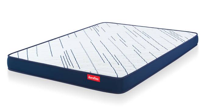Edge Dual Comfort Double Size Foam Mattress (4 in Mattress Thickness (in Inches), Double Mattress Type, 72 x 42 in Mattress Size) by Urban Ladder - Front View Design 1 - 707150