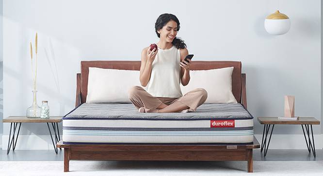 Balance - Orthopaedic Certified Double Size Foam Mattress (6 in Mattress Thickness (in Inches), Double, Double, Double, Double, Double, 84 x 48 in Mattress Size) by Urban Ladder - Design 1 Side View - 707398