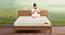 Kaya - Organic Cotton Fabric Double Size Latex Foam Mattress (6 in Mattress Thickness (in Inches), 78 x 48 in (Standard) Mattress Size, Double) by Urban Ladder - Design 1 Side View - 707566