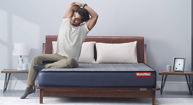 Back Magic - Orthopaedic Certified Double Size Coir Mattress (Blue, 6 in Mattress Thickness (in Inches), Double Mattress Type, 75 x 42 in Mattress Size) by Urban Ladder - Design 1 Side View - 707717