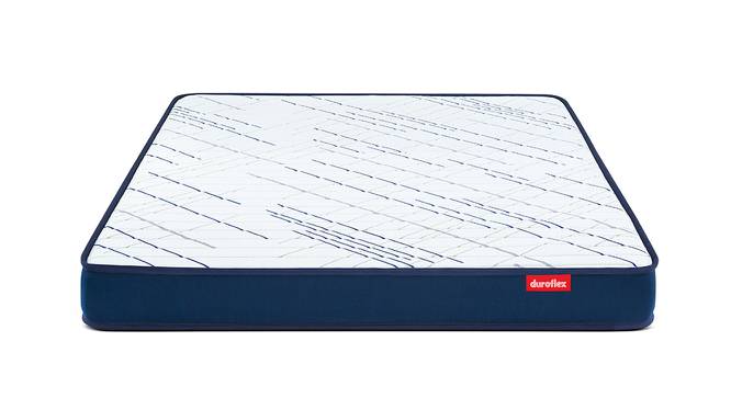 Edge Dual Comfort Double Size Foam Mattress (4 in Mattress Thickness (in Inches), 78 x 48 in (Standard) Mattress Size, Double Mattress Type) by Urban Ladder - Design 1 Side View - 708077