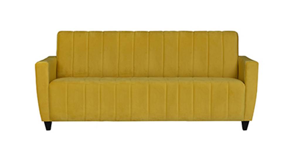 Vito Fabric Sofa (Yellow) by Urban Ladder - - 