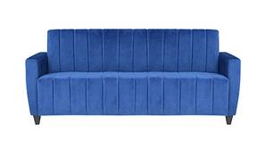 Vito Fabric Sofa (Blue)