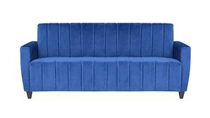Vito Fabric Sofa (Blue)
