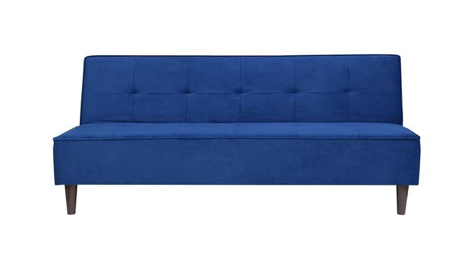 Palermo Sofa cum Bed (Blue, Blue Finish) by Urban Ladder - Full View Design 1 - 