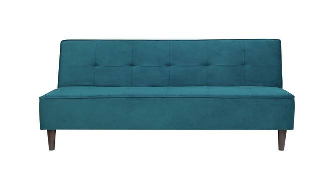 Palermo Sofa cum Bed (Green, Green Finish) by Urban Ladder - Full View Design 1 - 