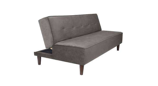 Palermo Sofa cum Bed (Grey, Grey Finish) by Urban Ladder - Close View Design 1 - 