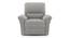 Bernice 3 Seater Fabric Recliner in Tan Fabric (One Seater, Dolphin Grey) by Urban Ladder - Storage Image - 