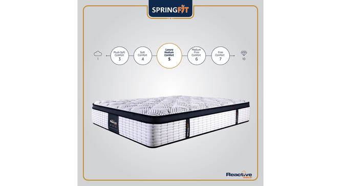 Reactive Ortho Memory Foam Back Support Luxury Bed Mattress - King Size (King Mattress Type, 8 in Mattress Thickness (in Inches), 84 x 72 in Mattress Size) by Urban Ladder - - 