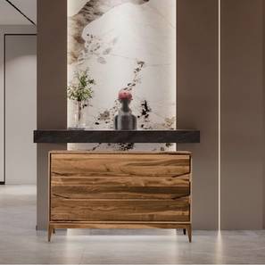 expressionist by mohanbir Batik Natural Veneer Chest of 3 Drawers in Natural Finish-picture-35