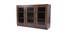Display unit Walnut finish (Walnut Finish) by Urban Ladder - Design 1 Side View - 710928
