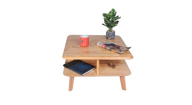 Coffee Table Brown Natural wood finish (Wood Finish) by Urban Ladder - Design 1 Side View - 710929