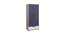 Wardrobe Graphite grey & New light walnut in walnut finish (Matte Finish) by Urban Ladder - Design 1 Side View - 710930