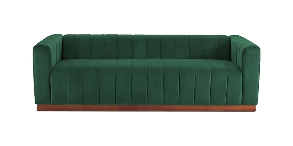 Dupy Fabric Sofa (Spruce Green) by Urban Ladder - - 