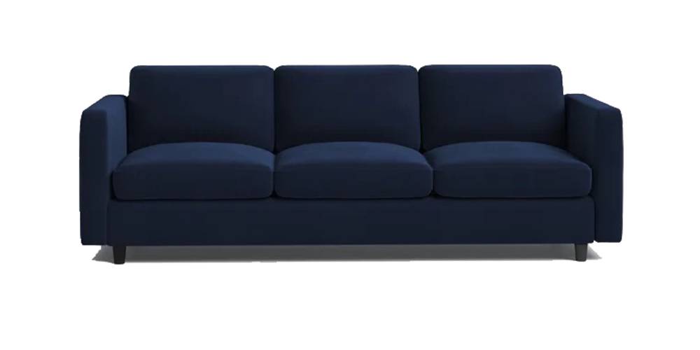 Chambray Fabric Sofa by Urban Ladder - - 