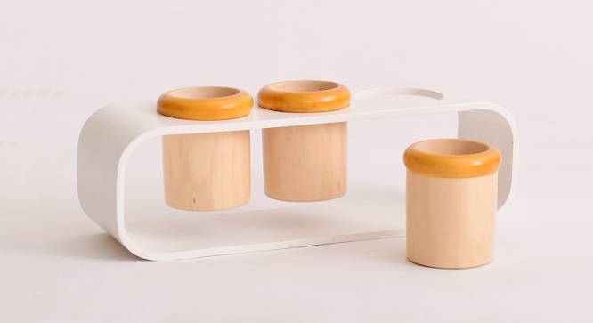 Stationary Tray Mini (Brown) by Urban Ladder - Front View Design 1 - 711090