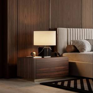 expressionist by mohanbir Tgere Natural Veneer Bedside Table in Natural Finish-picture-15