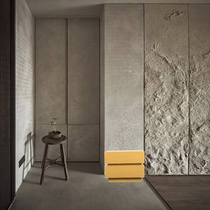 expressionist by mohanbir Lagere Natural Veneer Bedside Table in Natural Finish-picture-14